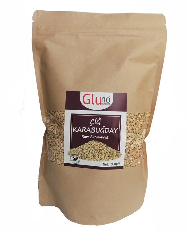 Gluno Glutensiz Çiğ Karabuğday 1000 grGlutensiz Ürünler