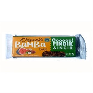 OTS Organik Glutensiz Bamba Bar Fındık - İncir 30 gr